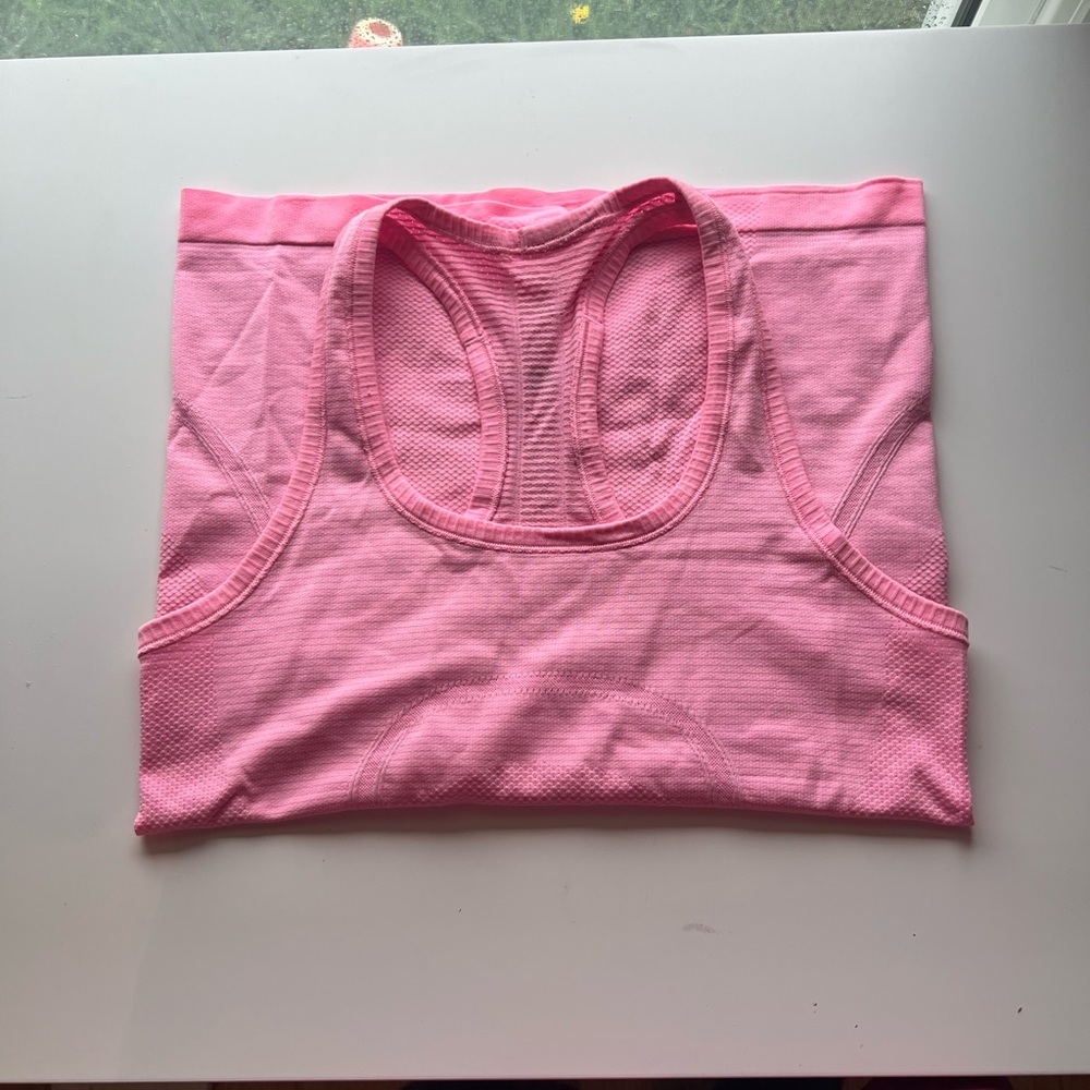 Lululemon pink Tank Top